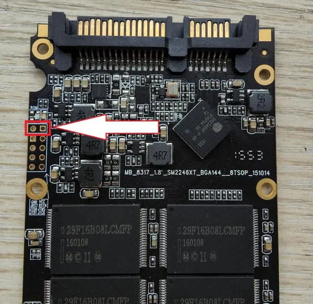 SM2246XT量产工具修复SSD，SM2246XT开卡工具